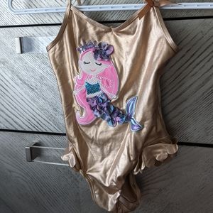 Flapdoodle Gold mermaid bathing suit